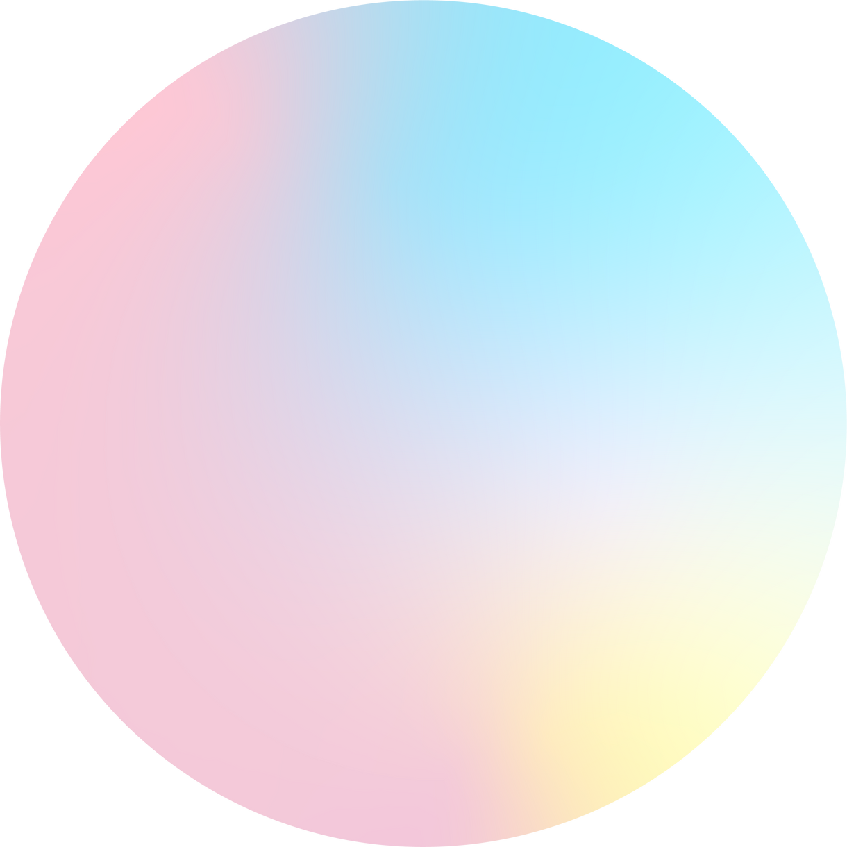 Gradient Circle Pastels